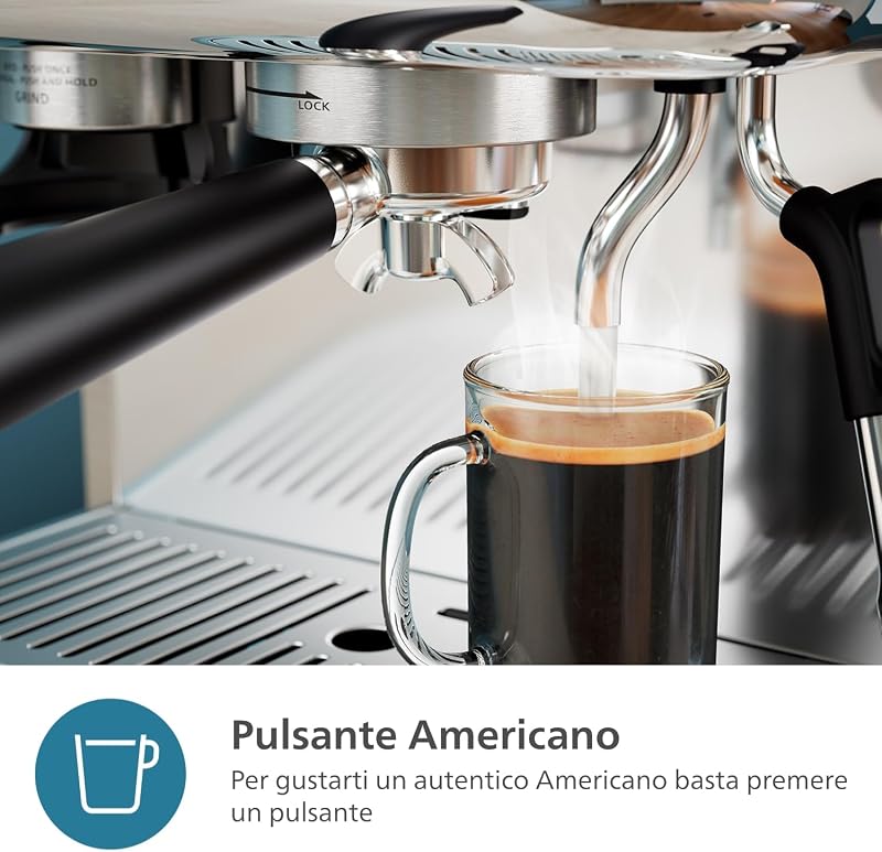 Barista Brew Macchina Espresso Semiautomatica, 250g, Bronzo — foto 8 di 8