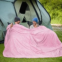 MACEVIA Oversized King Size Blanket for Bed, Big