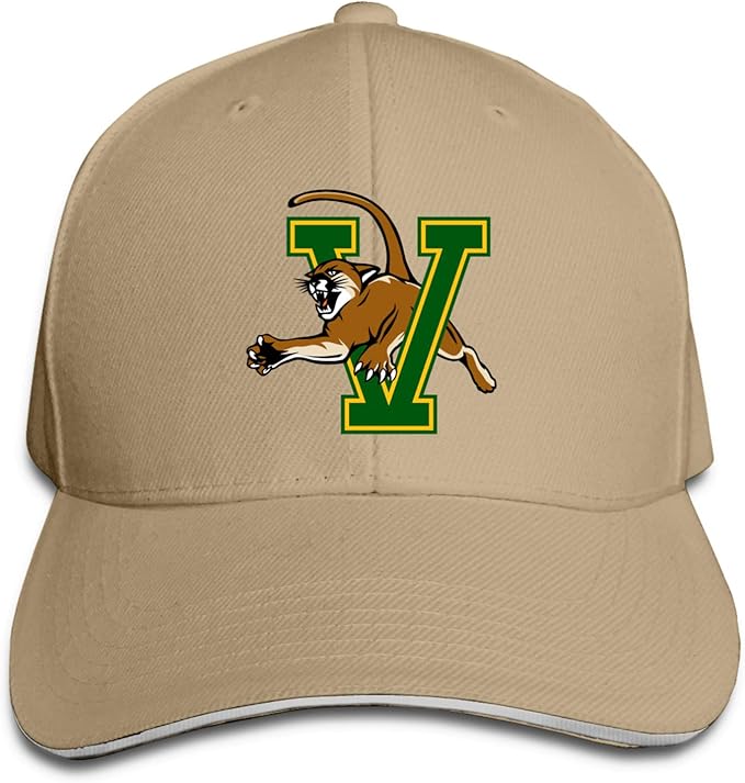 Southern Vermont College Logo Baseball Cap Adjustable Sandwich Cap