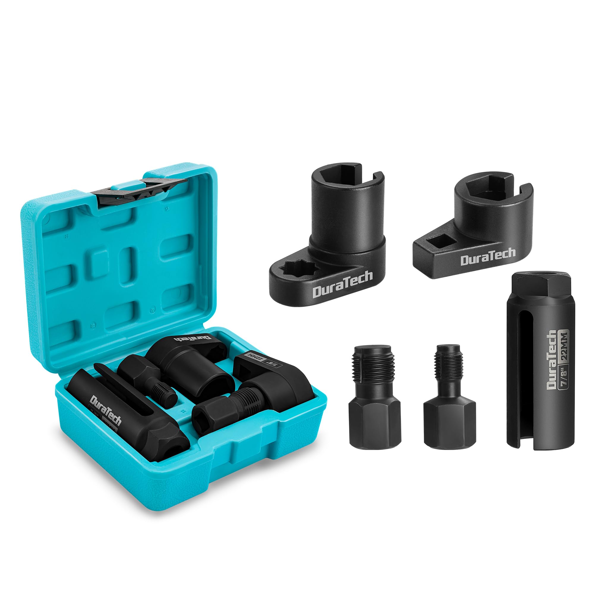 DURATECH 5PCS O2 Oxygen Sensor Socket Set
