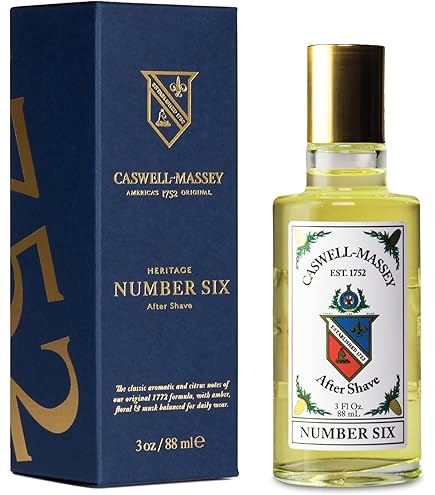 Amazon.com : Caswell-Massey Number Six Gold Cap Cologne, Men's