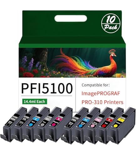 truthCanon純正インク(imagePROGRAF) Amazon.com: Ink Pack for Canon imagePROGRAF Pro 310, Pro 300