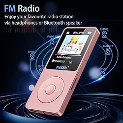 RUIZU 64GB MP3 Player with Bluetooth