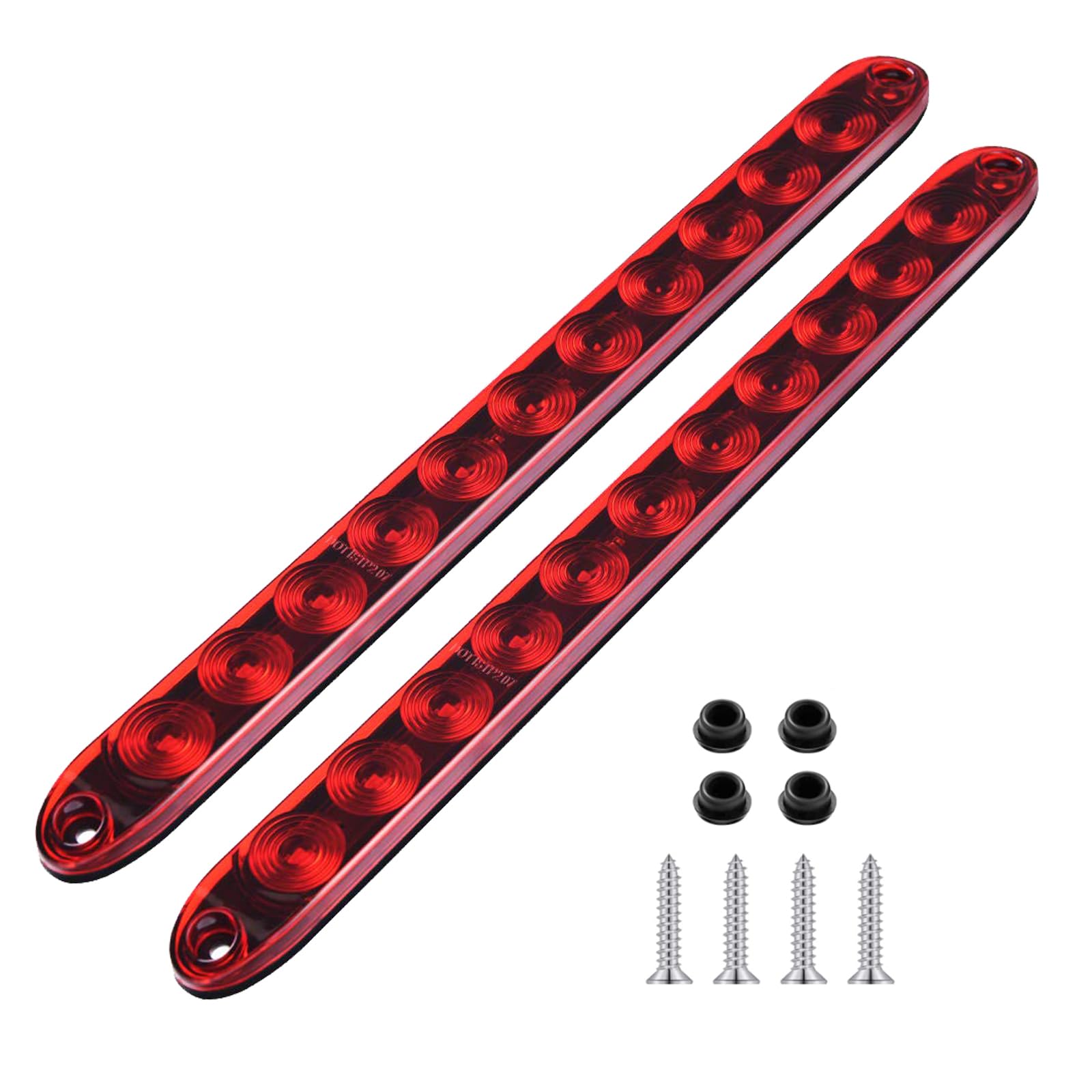 PerfecTech 11 LED Red Trailer Brake Tail Light, 2