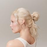 SLIP Skinny Blonde Scrunchies 4 Pack Pure Silk Anti-Crease Anti-Breakage view 3