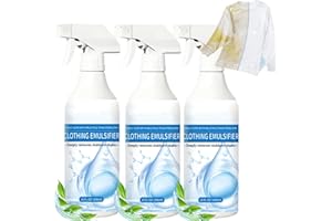 Cleanse Natural Clothing Emulsifier,Non Ionic Emulsifier Clothing Cleaners,Gentle Fabric Cleaner Restores Color, No Damage Sp