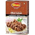 Shan Bihari Kabab Recipe and Seasoning Mix 1.76 oz (50g) - Spice Powder for Tender Barbecue Meat Strips - Suitable for Vegetarians - Airtight Bag in a Box