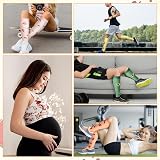 LEOSTEP Compression Socks 6 Pairs Men Women Knee High Graduated Grip view 6