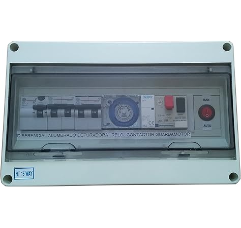 Instalador electricista autorizado 202354 Cuadro Electrico para Piscina: Amazon.es: Jardín