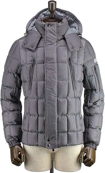 Amazon Tatras タトラス メンズ 撥水 シワ加工 ナイロン ダウンジャケット Forato Mta18a4445 グレー 4 グレー C03 コート ジャケット 通販