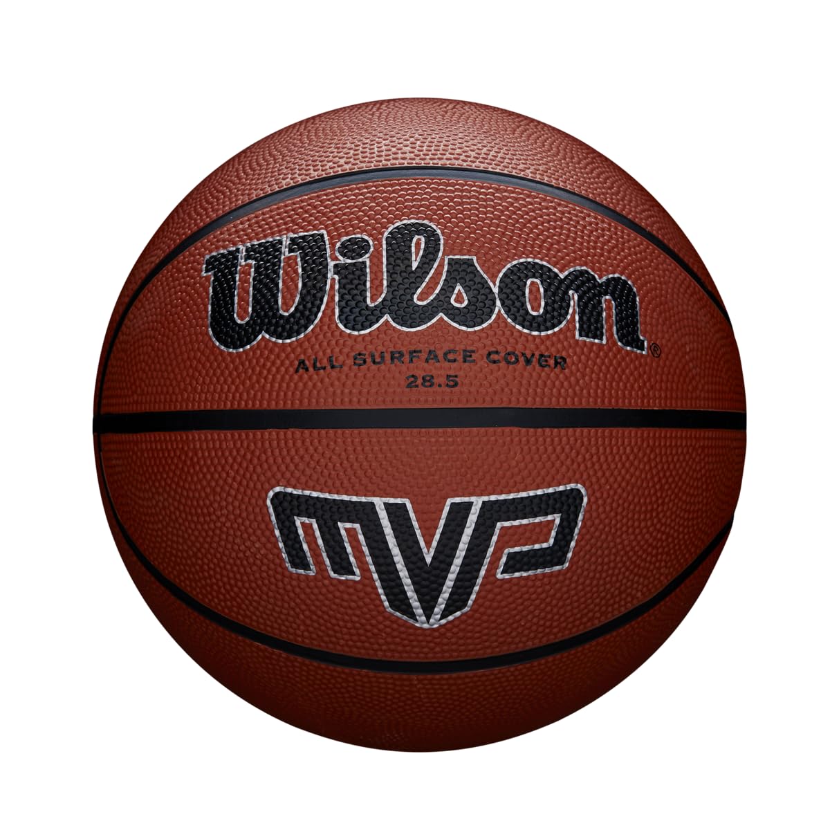 Wilson Unisex-Adult MVP Basketball, Orange, 7