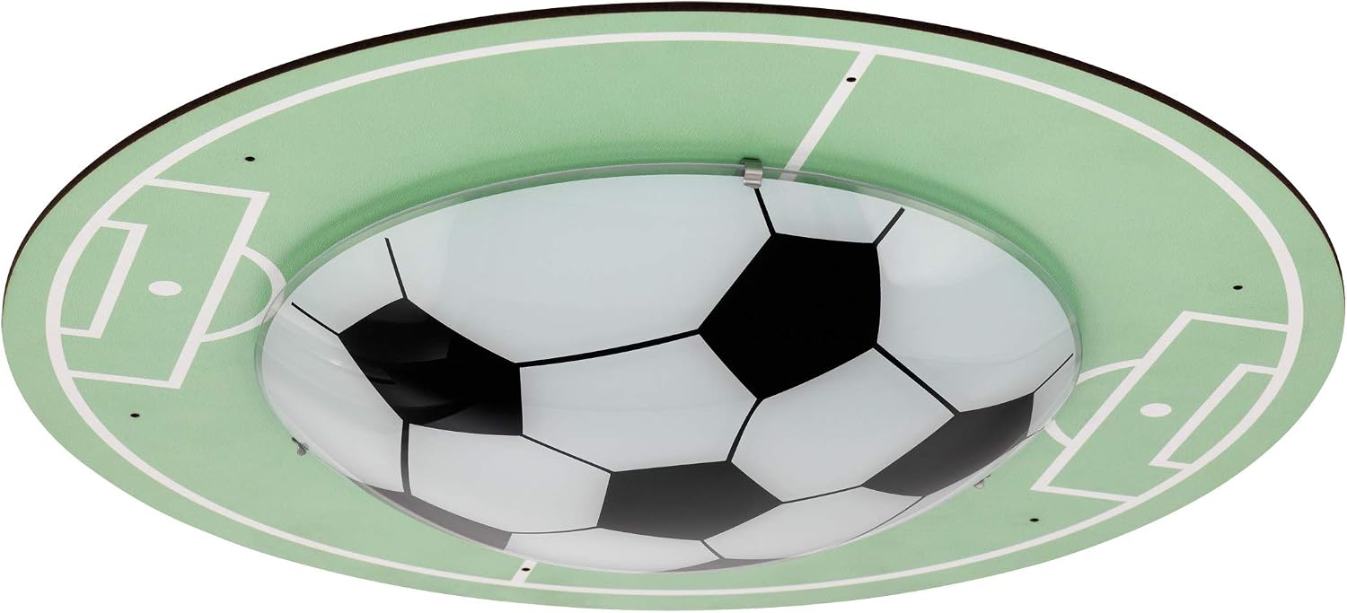 Eglo Light Ceiling Light Diameter 40 cm. Green, White, Green / White