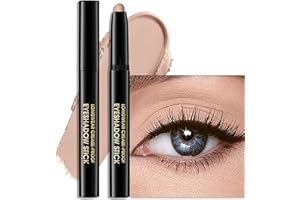 Wugbc Eyeshadow Stick Matte Eye Brightener Pencil Cream Nude Eye Shadow Base Crayon Long-Lasting Crease-Proof Naked Eyeshadow Blendable High Pigmented Single Eyeliner Makeup for Women, 3 DESERT