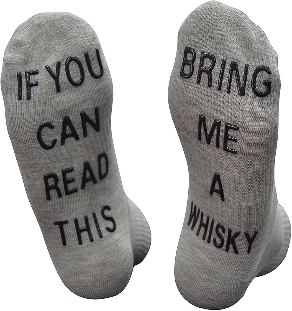 Himozoo If You Can Read This Bring Me Beer Whisky Socks Luxury Cotton Novelty Socks - Image 3