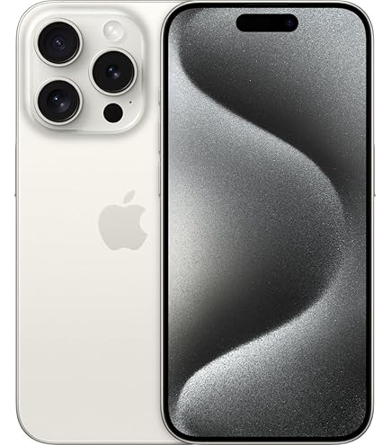 Amazon.com: Apple iPhone 16 Pro, US Version, 128GB, White Titanium