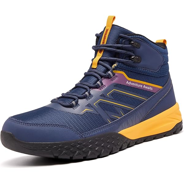 Amazon.com | KEEN Explore Mid Waterproof Walking Boots, Blue  display picture 1