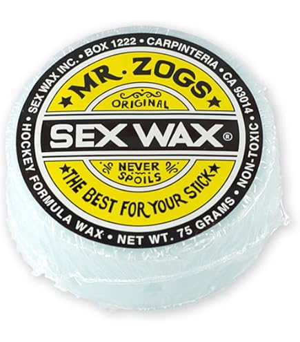 Amazon.com : Sex Wax Hockey Stick Wax (White/Coconut) : Sports