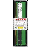 A-Tech 32GB DDR5 5600MHz PC5-44800 ECC UDIMM 2Rx8 (EC4 9x4) Dual
