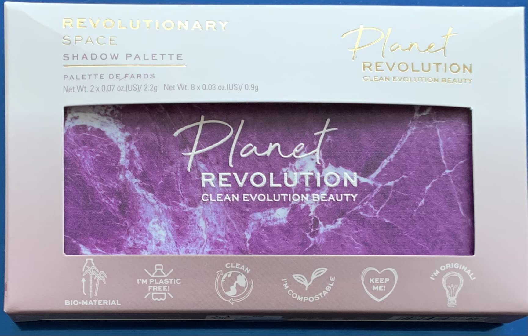 Planet Revolution Revolutionary Space Marble Eyeshadow Palette