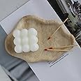 Natural Travertine Tray Cloud Shape, Jewelry Dish Trinket Dish, Key Tray for Women Gift Home Décor