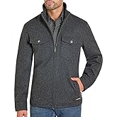 Powder River Outfitters Men's Heather Wool Zip Jacket - DM92C04052 US