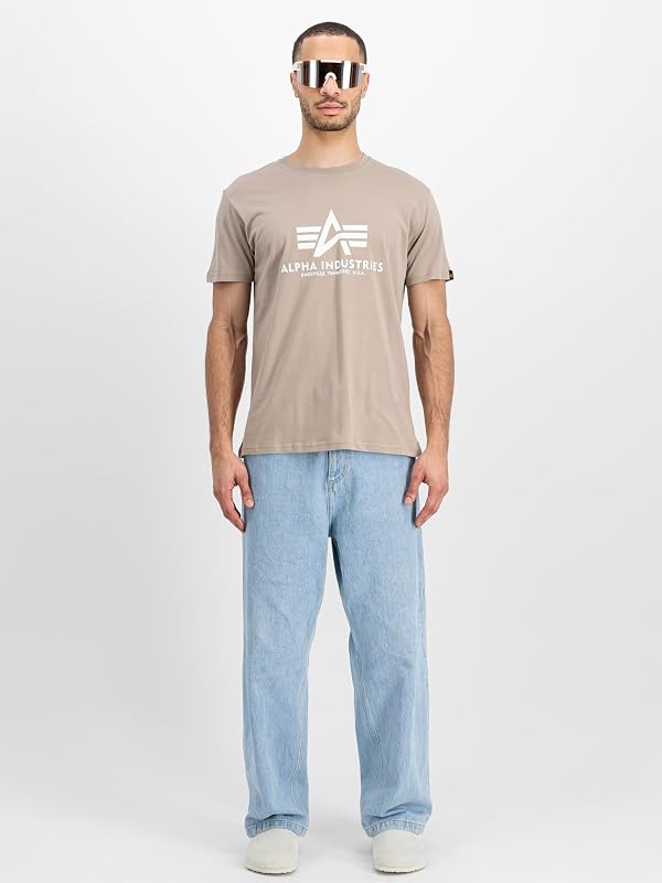 T-shirt básica 679-vintage Sand Tamanho L