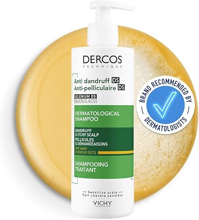 Vichy Dercos Technique Anti-Dandruff Purifying Shampoo 390ml 1% SA 1% SDS