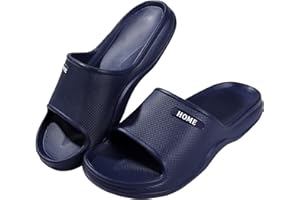 Litfun Soft Shower Shoes Slides for Women Men Lightweight Pillow Sandals Pool Bathroom Slippers