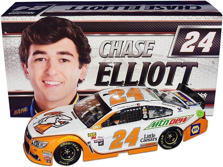 chase elliott little caesars diecast