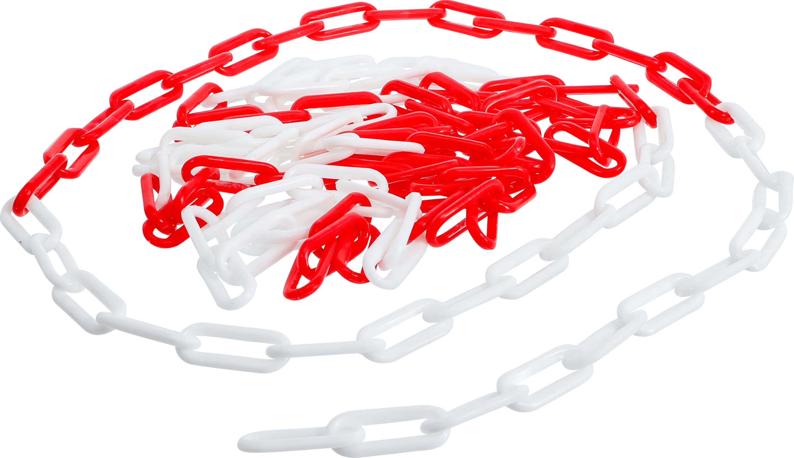 BGS Diy 80809 | Barrier Chain | Red and White | Plastic | 5 m