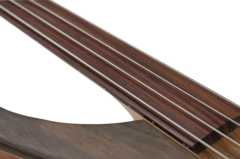 フレット目印がないフレットレスベース