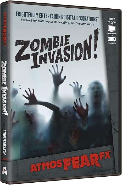 Atmosfx Zombie Invasion Halloween Digital Decorations Amazon Co