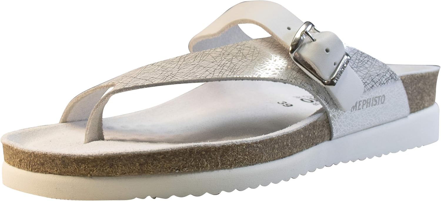 mephisto silver sandals