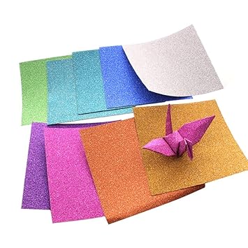 Lameida Faltpapier 190 Blätter Origami Papier Platz Origami