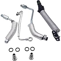 Tubo De Drenaje De Retorno De Aceite Del Turbo Tubo De Alimentación De