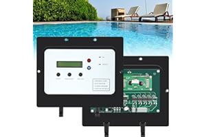 AUIVERED 473711.A 472734 Auto Heat Control Board Assembly - Compatible with Pentair Pool and Spa Heat Pump - Replace# 473693 473425（Black）