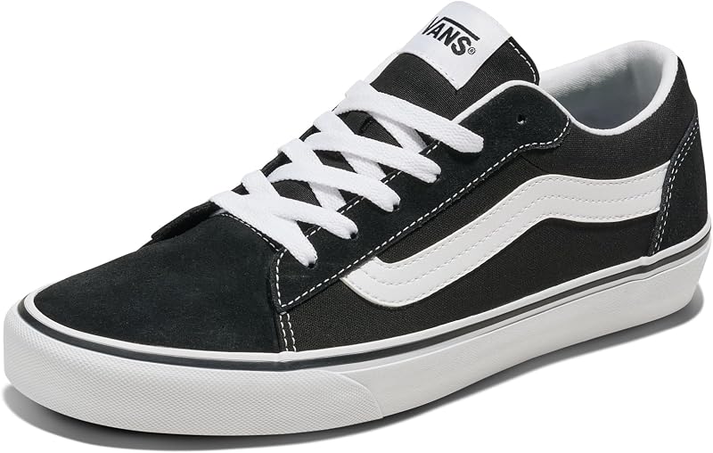 Herren Vero Wildleder-Sneaker, Black/White, 40.5 EU