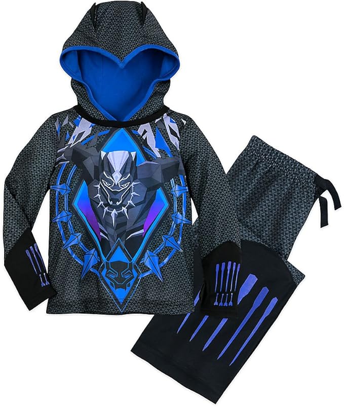 boys black panther hoodie