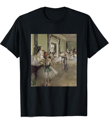 Amazon.com: Edgar Degas Funny T Shirt Masterpiece Art