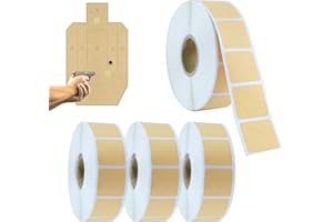 ACTIMED 3000Pcs Target Pasters, Self Adhesive Target Stickers for The Shooting Range, Target Labels Shooting Targets cardboar