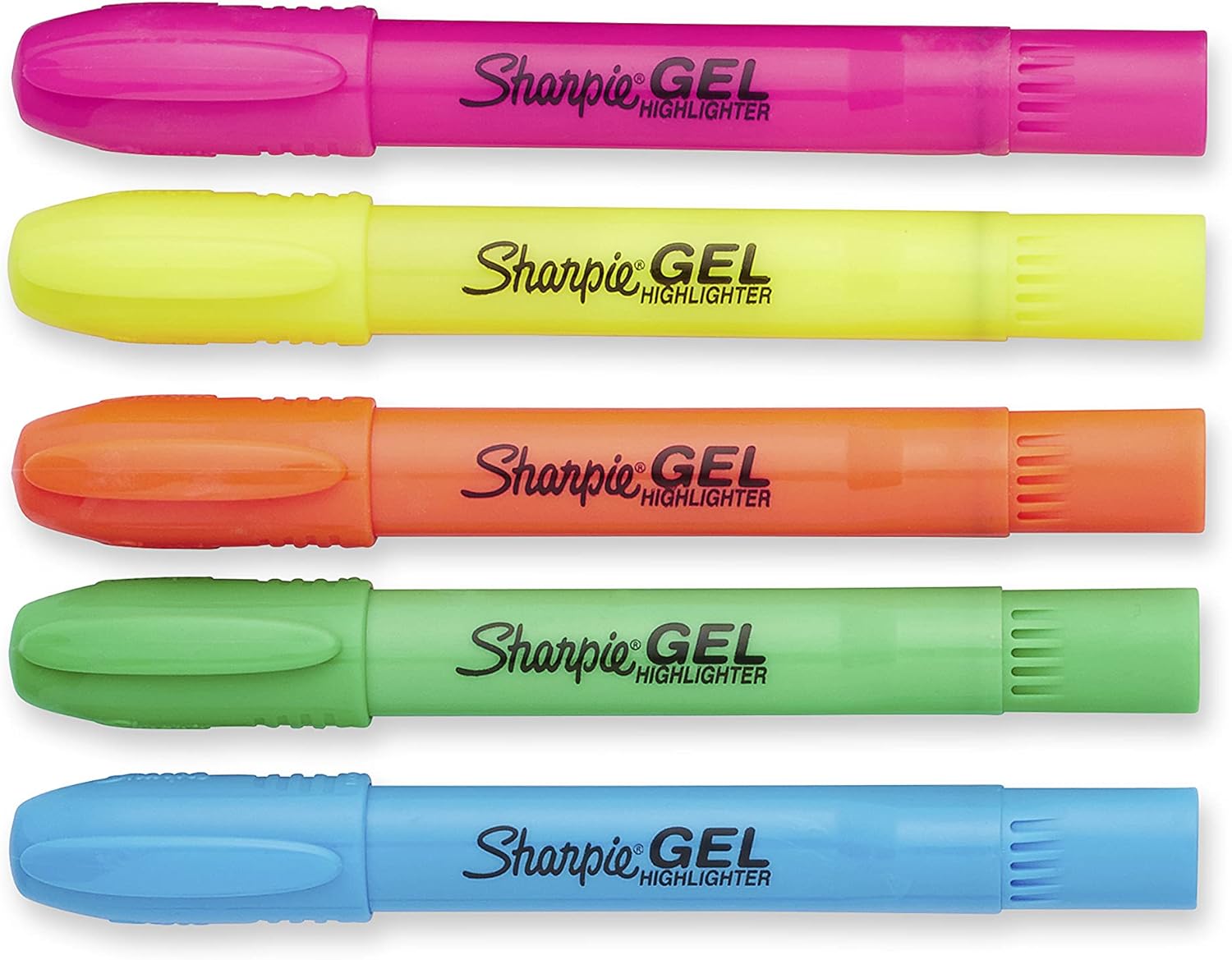 Sanford Brands 1803277 Sharpie Accent Gel Highlighter, Assorted Colors, 5-Count : Office Products