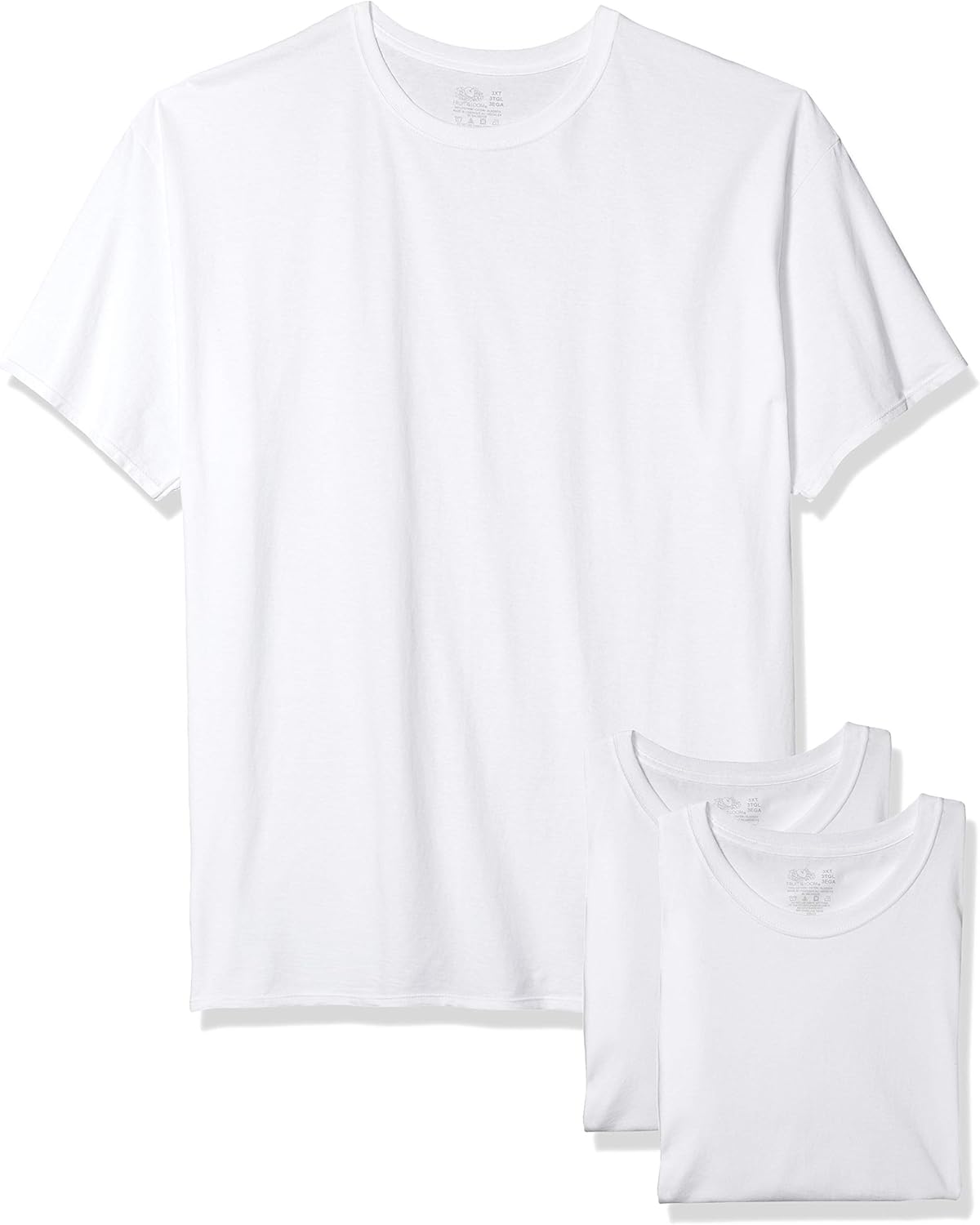 Fruit of the Loom Men's Crew Neck T-Shirt Multipack: Clothing