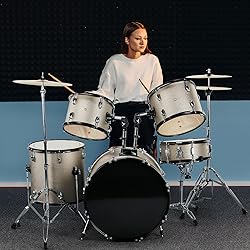 Ktaxon 22 Inch Adult Drum Set, 5-Piece Full-Size