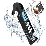 Thermomètre De Cuisson DOQAUS Instantané 3s - Sonde Pliable, écran LCD, Pour Viande, BBQ, Pâtisserie, Rouge