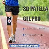 MAYKI Knee Support Brace with Patella Gel Pad Adjustable Straps view 2