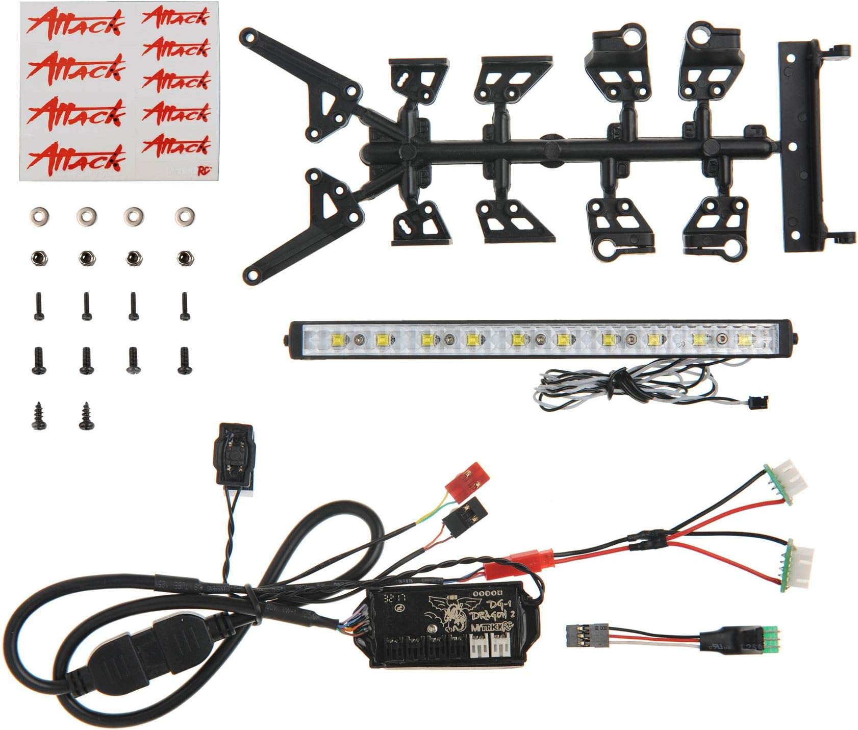 MyTrickRC AO160 Attack Off-Road 160 Light Bar Kit- 1-DG-1 Controller,