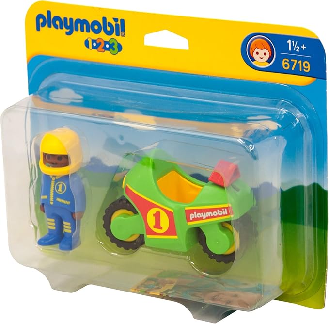 playmobil 123 motorbike