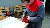 Einhell Sheet Orbital Sander 150W 23000 RPM Dust Adapter 3 Sandpapers view 7