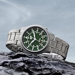 BERNY Men's Titanium Watch Japanese Sweep Second