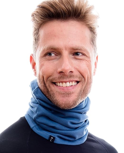 Hilltop Motorrad Halstuch, Multifunktionstuch, Schlauchtuch, Bandana, Schal - 100% Baumwolle